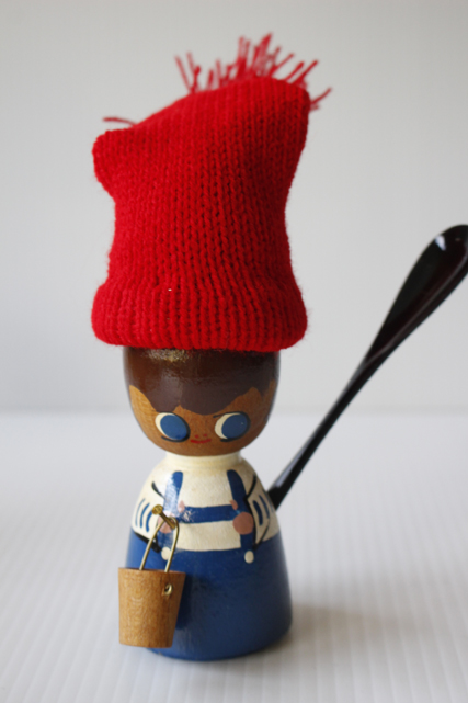 未使用！北欧ヴィンテージ/GENUINE ANNE BEATE DESIGN/木製/エッグスタンド/SOLD OUT