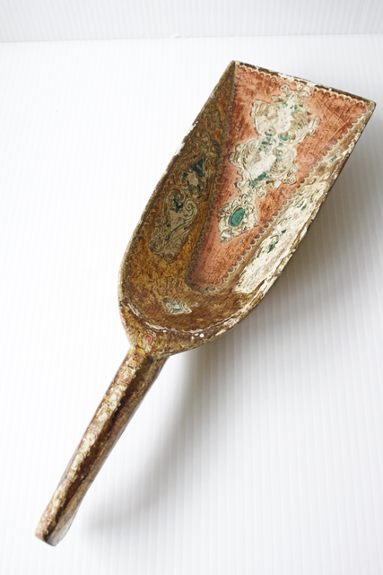 イタリアンヴィンテージ/ノスタルジック雑貨/デコレーションスコップ/ピンク×ゴールド/SOLD OUT