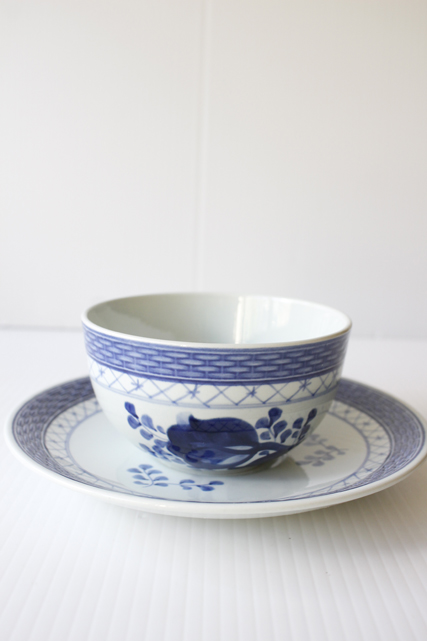 北欧ヴィンテージ/Royal Copenhagen/トランクウェーバー/ティーカップ＆ソーサー/No.5