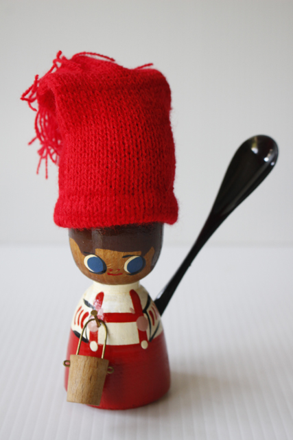 未使用！北欧ヴィンテージ/GENUINE ANNE BEATE DESIGN/木製/エッグスタンド/SOLDOUT