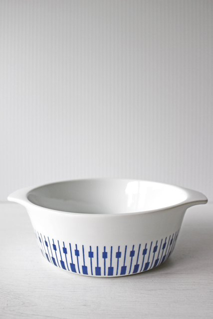 北欧ヴィンテージ/Lyngby Porcelain/タンジェント/耳付き深皿/SOLDOUT