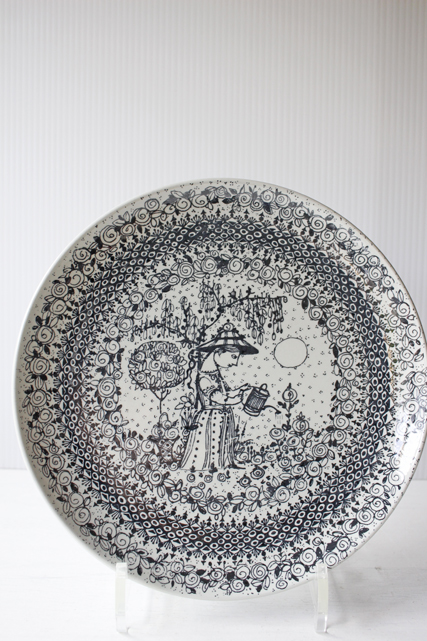 北欧ヴィンテージ/Bjorn Wiinblad（ヴョルン・ウィンブラッド）シーズンプレート/夏/SOLD OUT