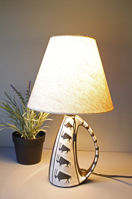 北欧照明/Michael Andersen & Son/テーブルランプ/持ち手つき