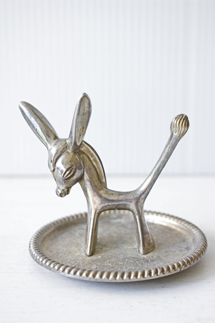 北欧ヴィンテージ/アクセサリートレイ/ロバモチーフ/SOLD OUT