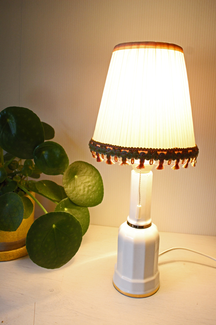 北欧照明/Soholm/ヴィンテージテーブルランプ/クラシカルホワイト/No.1