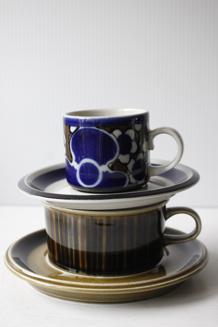 【訳アリ】北欧ヴィンテージ/おまかせカップ＆ソーサー2客セット/No.1/SOLD OUT