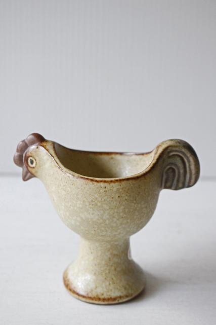 北欧ヴィンテージ/Lisa Larson（リサラーソン）/エッグスタンド/No.6/SOLD OUT