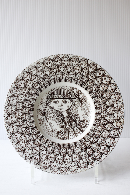 北欧ヴィンテージ/Bjorn Wiinblad（ヴョルン・ウィンブラッド）女の子/ブラウン/SOLD OUT