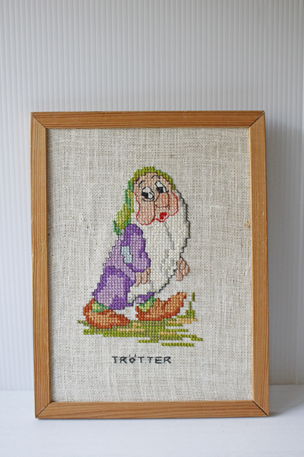北欧刺繍/ディズニー/白雪姫と7人の小人/SOLD OUT