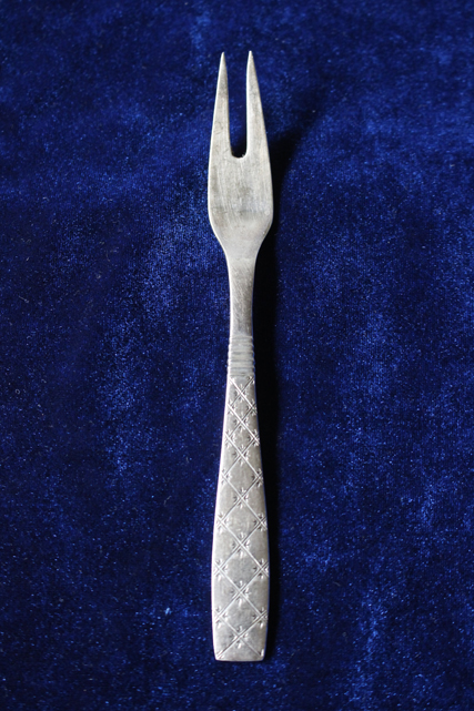 北欧ヴィンテージ/DANSK/Jens.H.Quistgaard/Stjerne/二股フォーク（15cm）