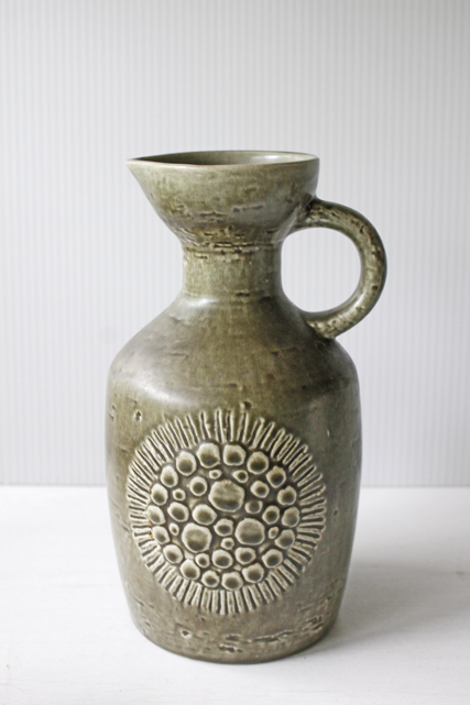 北欧ヴィンテージ/Rorstrand/Gunnar Nylund/ZENIT/持ち手付花瓶/SOLD OUT