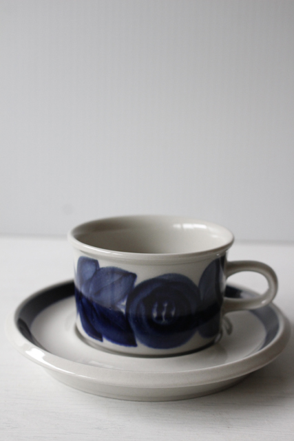 北欧ヴィンテージ/ARABIA（アラビア）/Anemone/デミタスカップ＆ソーサー/No.7/SOLD OUT