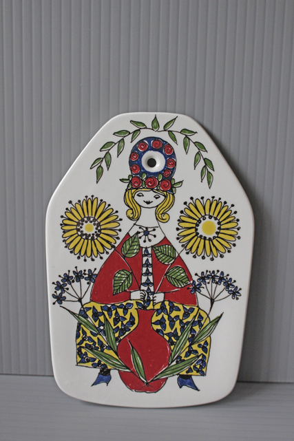 北欧ヴィンテージ/Figgjo（フィッギオ）turi‐design/チーズボード/お花屋さん/SOLD OUT