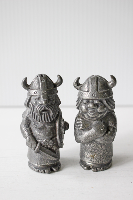 北欧ヴィンテージ/ノルウェー/ピューター/バイキングの夫婦/SOLD OUT