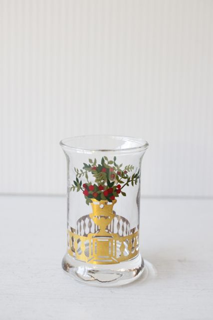 【クリスマス】北欧ヴィンテージ/Holmegaard/ホルムガード/スナップグラス/SOLD OUT