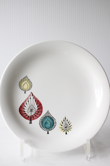 北欧ヴィンテージ/Rorstrand/Calypso/ケーキプレート/No.4