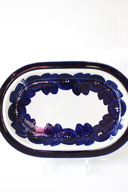 北欧ヴィンテージ/ARABIA（アラビア）/Anemone/オーバル皿/SOLD OUT