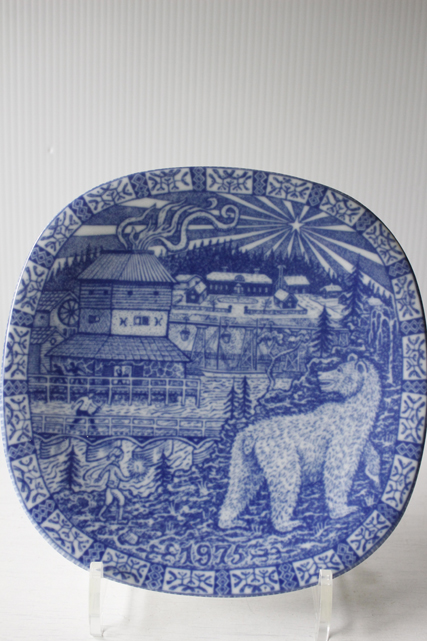 北欧ヴィンテージ/Rorstrand/イヤープレート/ニルスの不思議な旅/1975年