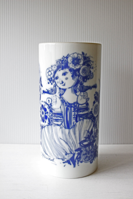 北欧ヴィンテージ/Bjorn Wiinblad（ヴョルン・ウィンブラッド）/花瓶/女性/SOLD OUT