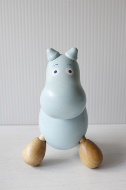 北欧ヴィンテージ/木製（白樺）オブジェ/Moomin/ムーミン/SOLD OUT