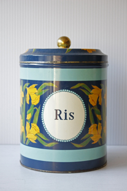 北欧ヴィンテージ/Irma（イヤマ）/ティン缶/Ris（米）/SOLDOUT