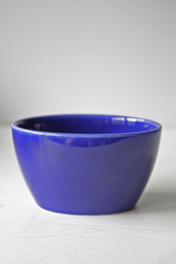 北欧ヴィンテージ/Royal Copenhagen /オーバルボウル/Ursula/ウワスラ/ネイビー/小/SOLD OUT