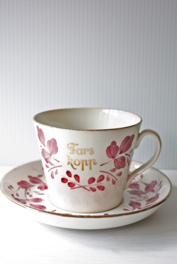北欧ヴィンテージ/Upsala Ekeby/Fars kopp/ティーカップ＆ソーサー/SOLD OUT