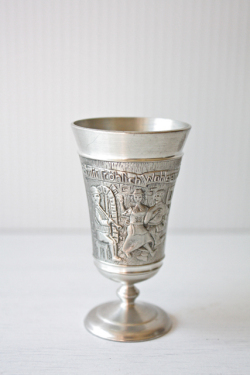 北欧ヴィンテージ/ノルウェー製/ピューター/盃/おしどりカップル/SOLD OUT