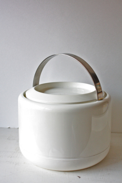 北欧ヴィンテージ/デンマーク製/Stelton/アイスバスケット/ホワイト/SOLD OUT