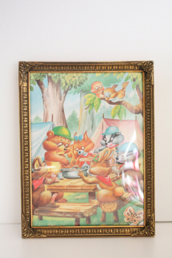 北欧ヴィンテージ/フォトフレーム(ガラスあり）/（24.5×19cm）/SOLD OUT