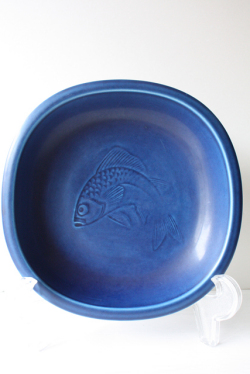 北欧ヴィンテージ/Royal Copenhagen（ロイヤルコペンハーゲン）/ボウル/青い魚/SOLD OUT