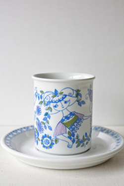 北欧ヴィンテージ/Figgjo（フィッギオ）turi‐design/Lotta/カップ＆ソーサー/SOLD OUT