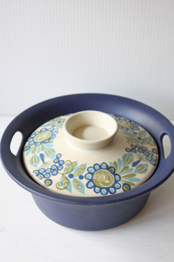 北欧ヴィンテージ/Figgjo（フィッギオ）turi‐design/Vulcanus/陶器の両手鍋/SOLD OUT