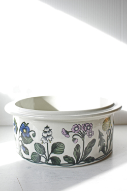 レア！北欧ヴィンテージ/ARABIA/Flora/丸ボウル（大サイズ）