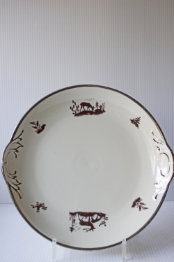 北欧ヴィンテージ/koebenhavns Porcelaensmaleri/サービングプレート/バンビの親子/SOLD OUT