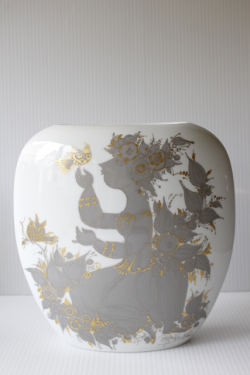 北欧ヴィンテージ/Bjorn Wiinblad/ローゼンタール/ヴィンテージ花瓶