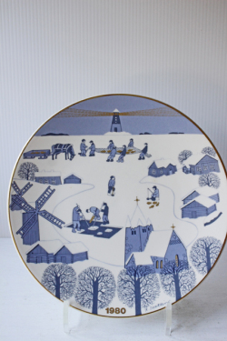 北欧ヴィンテージ/ARABIA（アラビア）/クリスマスプレート/1980年/SOLD OUT