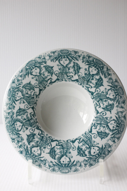 北欧ヴィンテージ/Bjorn Wiinblad/丸ボウル/アンブレラの女子