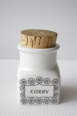 北欧ヴィンテージ/ARABIA/スパイスポット/KURRY