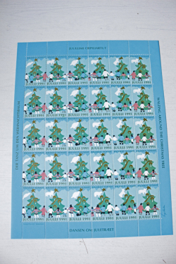 レア！北欧ヴィンテージクリスマスシール/グリーンランドのクリスマス/1991年/SOLD OUT