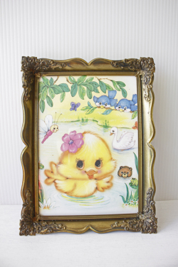 北欧ヴィンテージ/フォトフレーム(ガラスあり）/（21×16cm）/SOLD OUT