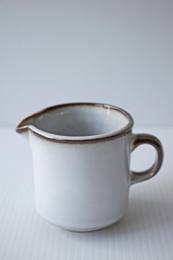 北欧ヴィンテージ/Soholm（スーホルム）/クリーマー/ブラウン×ホワイト/SOLD OUT