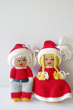 【クリスマス】北欧ヴィンテージ/手編み/ニッセ/カップル/SOLD OUT