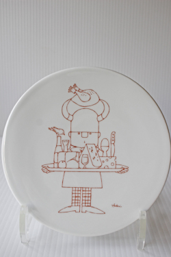 北欧ヴィンテージ/B&G（ビング・オー・グレンダール）/ヴァイキングプレート