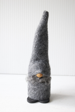 【クリスマス】北欧ヴィンテージ/ハンドクラフト/ニッセ/グレー（大）/SOLD OUT