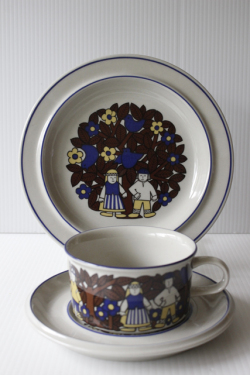 北欧ヴィンテージ/ARABIA/カレワラ/トリオセット/SOLD OUT