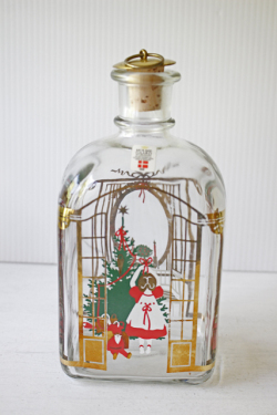 北欧ヴィンテージ/Holmegaard/ホルムガード/クリスマスボトル/1990年/SOLD OUT