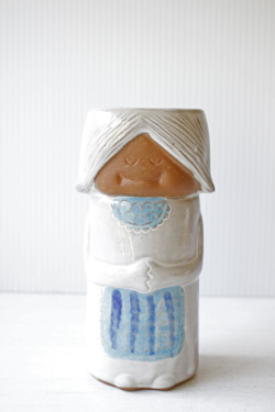 北欧ヴィンテージ/オブジェ＆花瓶/スウェーデンの婦人/SOLD OUT