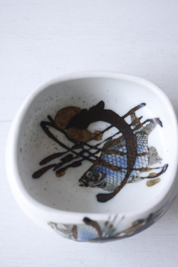 北欧ヴィンテージ/Royal Copenhagen/ニルストーソン/小皿/魚モチーフ/SOLD OUT
