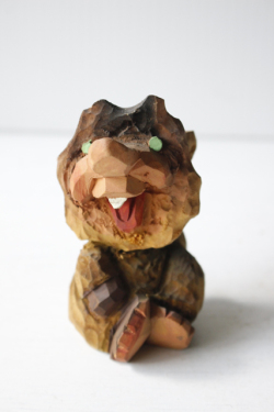 北欧ヴィンテージ/木彫りのオブジェ/トロール/SOLD OUT